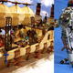 Illustration for article titled Steampunk LEGO Jabba Barge, Slave I and Other Amazing Steam Wars Models